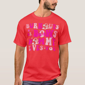 Burnouts or Bows Gender Reopenbaart Baby Announce T-shirt