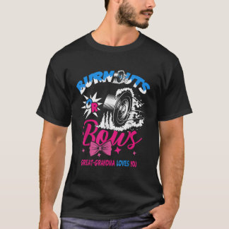Burnouts or Bows Gender Reopenbaart Baby Grote Gr T-shirt