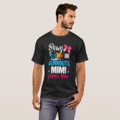 Burnouts Or Bows Mimi Loves You Gender Reveal Part T-shirt (Voorkant volledig)