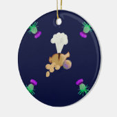 Burns avondmaal keramisch ornament (Links)