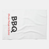 Burns Burger & Quits BBQ Kitchen Towel Theedoek (Horizontaal)