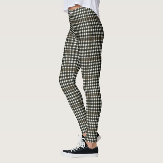 Burns Check Modern Original Scottish Tartan Leggings (Links)