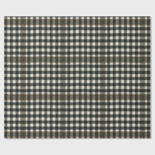 Burns Check Modern Scottish Tartan Cadeaupapier (Vlak)