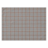 Burns Check Scottish Brown Black Pset Pattern Tafelkleed (Voorkant (Horizontaal))