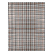 Burns Check Scottish Brown Black Pset Pattern Tafelkleed (Voorkant)