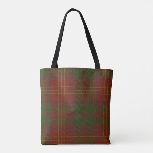 Burns Clan Tartan Tote Bag (Achterkant)