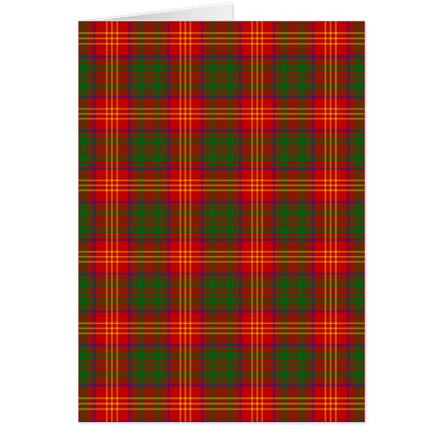 Burns Familie Tartan (Voorkant)