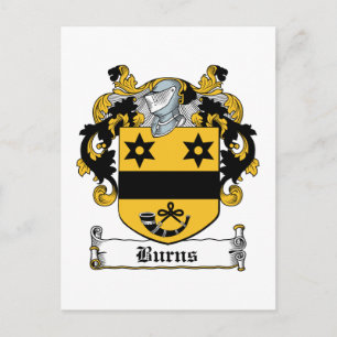Burns Family Crest Briefkaart