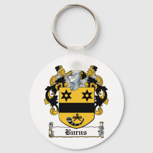 Burns Family Crest Sleutelhanger
