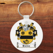 Burns Family Crest Sleutelhanger (Voorkant)