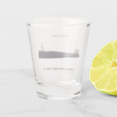 Burns Harbor shotglas Shot Glas (Achterkant)