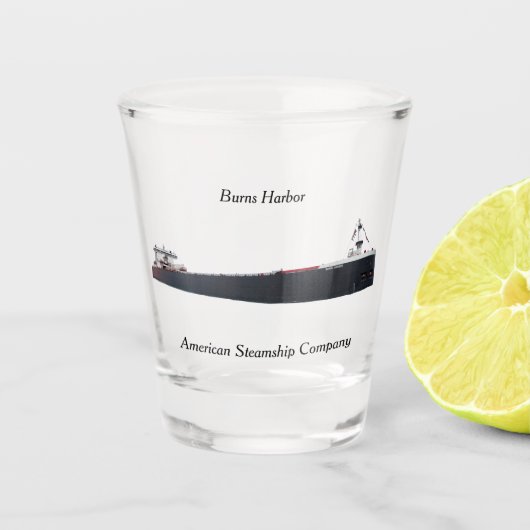 Burns Harbor shotglas Shot Glas (Voorkant)
