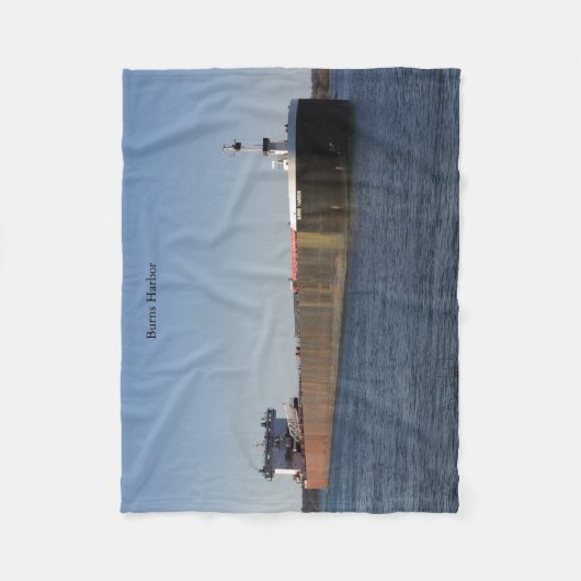 Burns Harbour fleece deken (Voorkant)