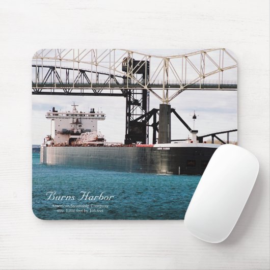 Burns Harbour mousepad Muismat (Met muis)