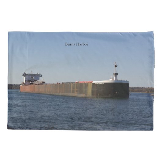 Burns Harbour Pillow Hoesje Kussensloop (Achterkant)