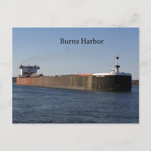 Burns Harbour-postkaart Briefkaart (Voorkant)