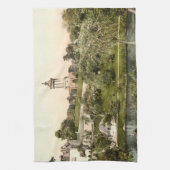 Burn's Monument, Ayr, Schotland Theedoek (Verticaal)