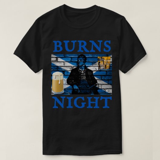 Burns Night 24 T-shirt (Design voorkant)