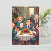 Burns Night Blank Card Feestdagenkaart (Staand voorkant)