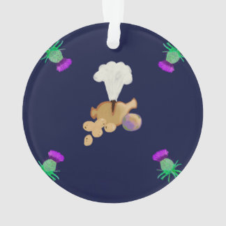 Burns Night lucht bewerken Ornament