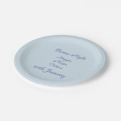 Burns Night Papieren Bordje (Gekanteld)