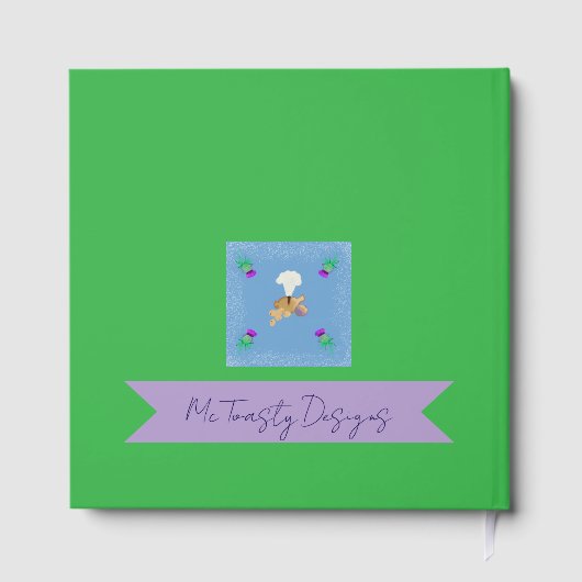 Burns Night sky edit Gastenboek (Achterkant)