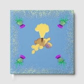 Burns Night sky edit Guest Book Gastenboek (Voorkant)