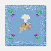 Burns Night sky edit Magneet (Voorkant)