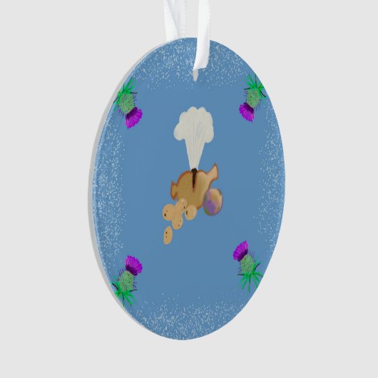 Burns Night sky edit Ornament (voorkant)