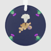 Burns Night sky edit Ornament (achterkant)