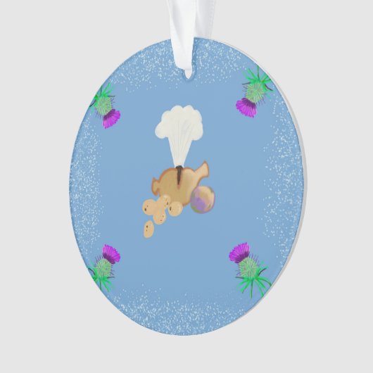 Burns Night sky edit Ornament (voorkant)