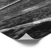 Burns, oregon Town Birds Eye Uitzicht Foto Poster (Hoek)