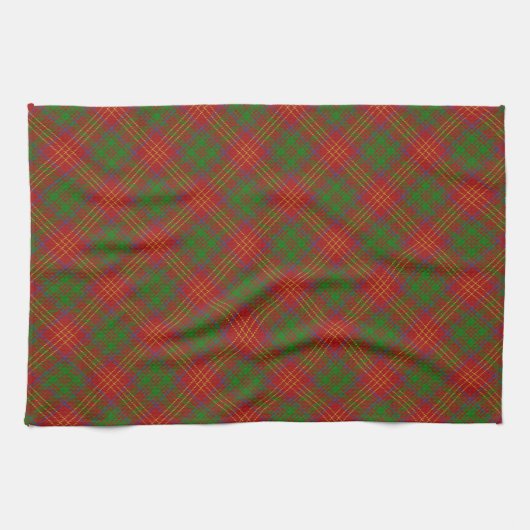 Burns Scottish Clan Tartan Kitchen Towel Theedoek (Horizontaal)