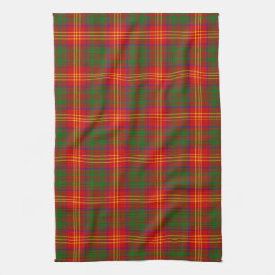 Burns Scottish Tartan Pset Theedoek