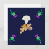 Burns supper bedankkaart (Voorkant / Achterkant)