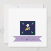 Burns supper bedankkaart (Achterkant)