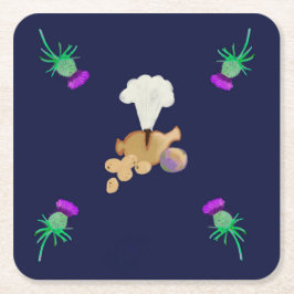 Burns supper kartonnen onderzetters