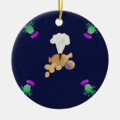 Burns supper keramisch ornament (Voorkant)