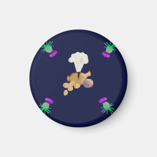 Burns supper magneet (Voorkant)