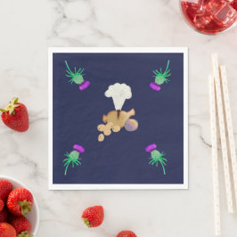 Burns supper napkins servet