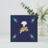 Burns supper save the date (Staand voorkant)