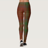 Burns Tartan Clan Plaid Leggings (Achterkant)