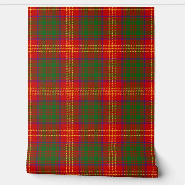 Burns Tartan Plaid Schotse Clan Behang (Afrollen)