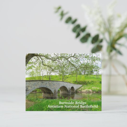 Burnside Bridge in Antietam Briefkaart (Staand voorkant)