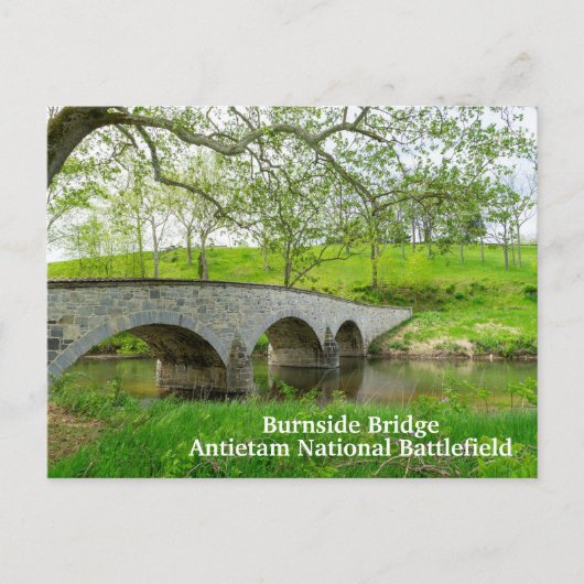 Burnside Bridge in Antietam Briefkaart (Voorkant)