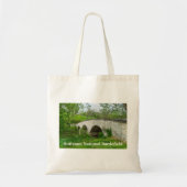 Burnside Bridge in Antietam Tote Bag (Voorkant)