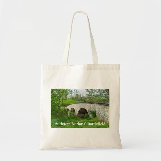 Burnside Bridge in Antietam Tote Bag (Voorkant)