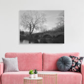 Burnside Bridge op het nationale slagveld van Anti Canvas Afdruk (Insitu (Woonkamer))