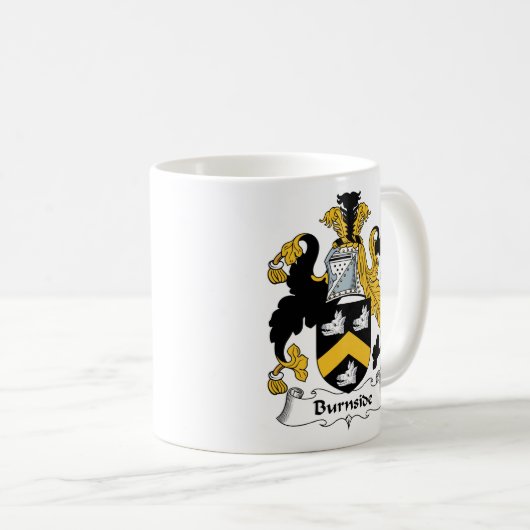 Burnside Family Crest Koffiemok (Voorkant rechts)