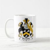 Burnside Family Crest Koffiemok (Links)